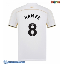 Fotballdrakt Herre Sheffield United Gustavo Hamer #8 Bortedrakt 2025-26 Kortermet